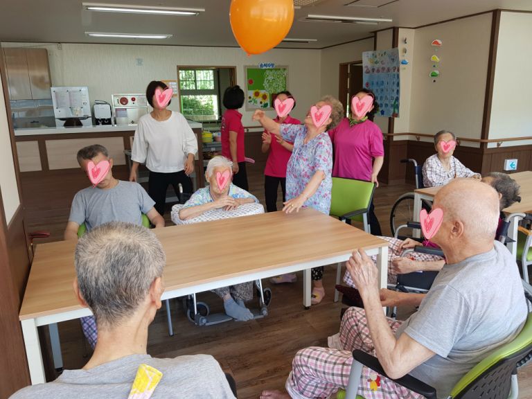 풍선놀이